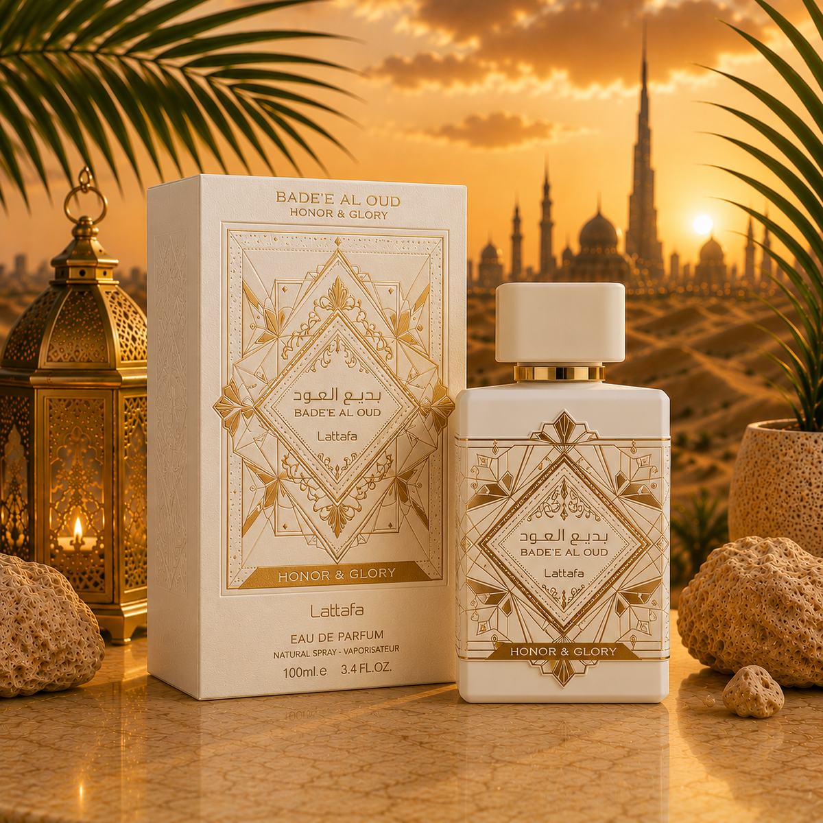 Lattafa Bade’e Al Oud Honor & Glory Eau de Parfum 100ml